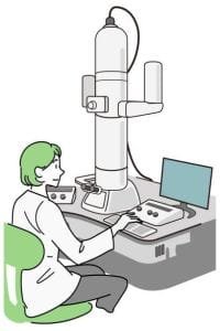microscopio electrónico